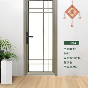 玻璃标门L-003