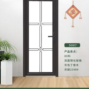 玻璃标门S-007
